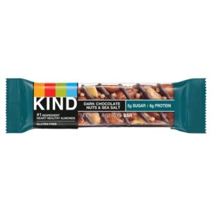 Kind Dark Chocolate, Nuts & Sea Salt Bars | Packaged