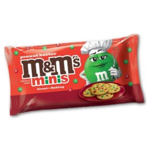 Peanut Butter M&M Mini’s | Packaged