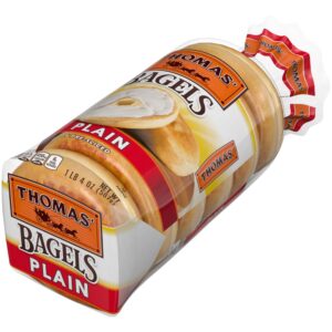 Plain Bagels | Packaged