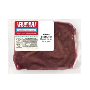 BEEF LIVER SLCD 3-8″ 1#AVG | Packaged