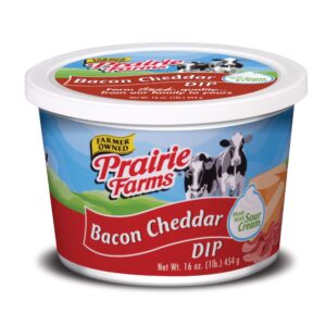 PRAIRIE FARMS DIP BCN & CHED 16Z | Packaged