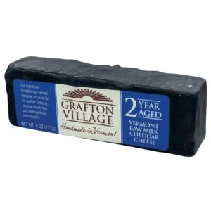 Grafton Village 2 Year Vermont Cheddar Cheese | Packaged