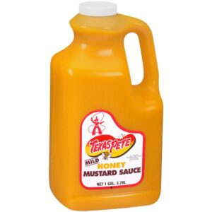 MUSTARD HONEY SAUCE TEXAS PETE 4-1GAL | Packaged