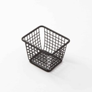 FRY BASKET WITHOUT HANDLE, BLK, REC | Raw Item