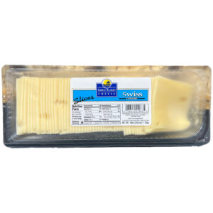 Swiss Cheese Sliced