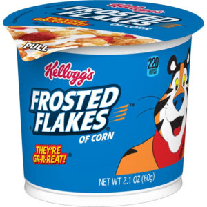 Frosted Flakes Cereal Cups | Packaged