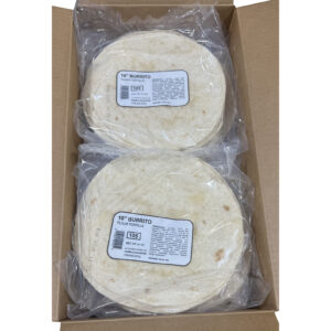 10 Inch Pressed Flour Tortillas | Case