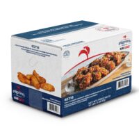 Pilgrims Breaded BI Wing Dings 10lb | Corrugated Box