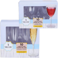 Clear Champagne or Wing Glasses