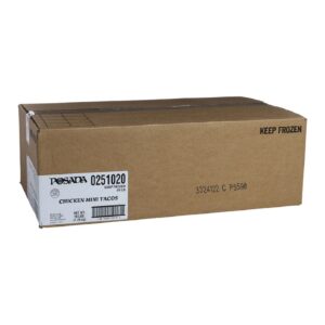 Chicken Mini Tacos | Corrugated Box