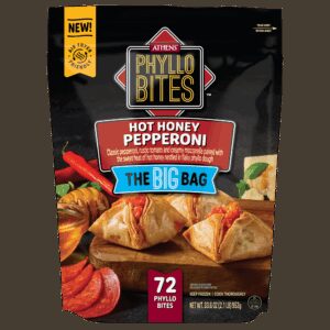 Hot Honey Pep Phyllo 72ct | Packaged