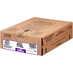 BIB SYRUP ORANGE FANTA 1-2.5GAL | Corrugated Box