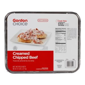 Creamed Chipped Beef Entree | Packaged
