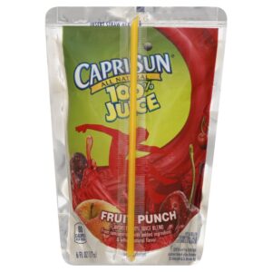 100% Juice Fruit Punch Pouch | Packaged