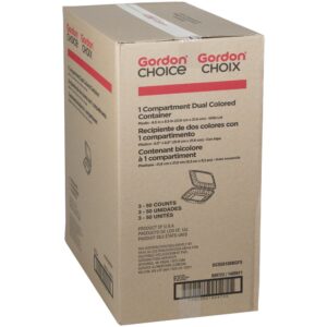 1-Compartment Dual Colored Container | Corrugated Box