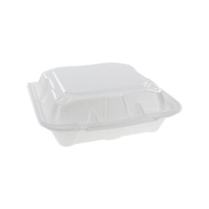Medium 3-compartment Foam Containers | Raw Item