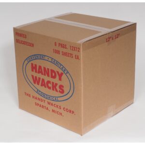 Dry-Waxed Paper Checkerboard Liner, Black | Corrugated Box