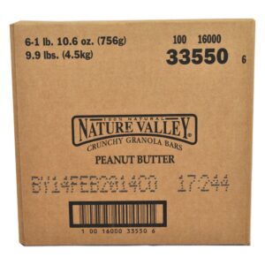 Peanut Butter Granola Bar | Corrugated Box