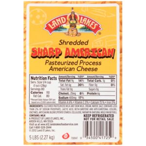 Shredded Sharp American | Packaged