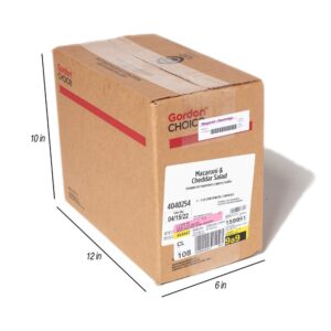 Macaroni & Cheddar Salad | Corrugated Box