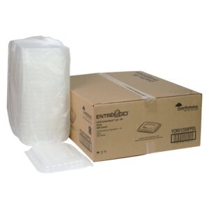 LID DOME 12X9 RECT CLR VNT 200CT | Styled