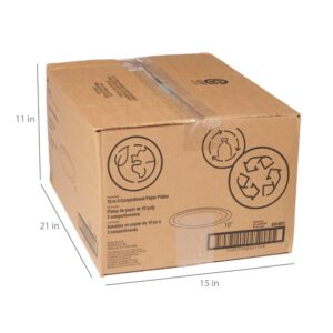 Molded Fiber Plates, 10 inches | Corrugated Box