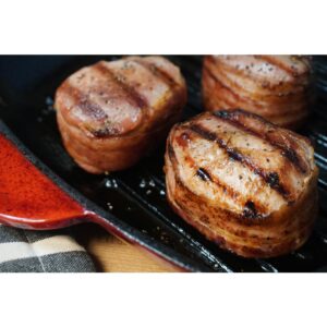 Boneless Bacon Wrapped Pork Loin | Styled