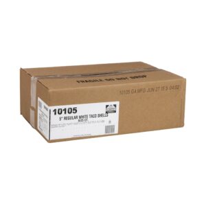 White Corn Taco Shell | Corrugated Box