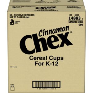 Cinnamon Rice Chex Cereal Cup | Corrugated Box
