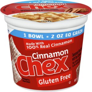 Cinnamon Rice Chex Cereal Cup | Packaged