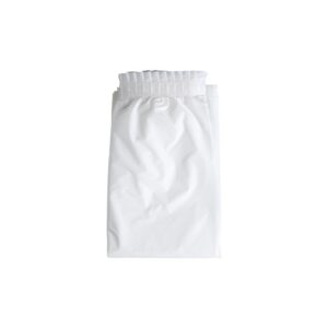 White Plastic Table Skirt | Raw Item
