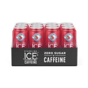 Cherry Vanilla Sparkling Caffeinated Water | Corrugated Box