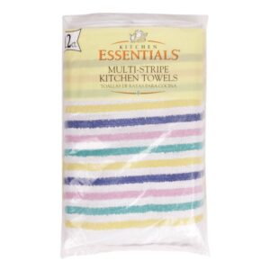 Multi-Stripe Dish Towels, 15×26 | Packaged
