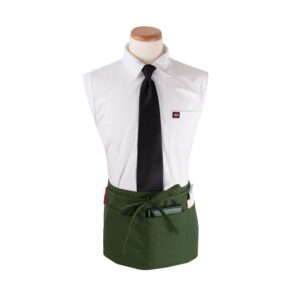 Hunter Green Half Waist Apron | Styled