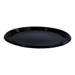 18″ Black Plastic Tray | Raw Item