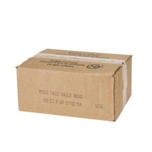 Taco Sauce Packets | Corrugated Box