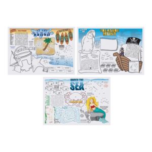 Children’s Game Paper Placemat | Raw Item