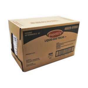 Liquid Egg Yolks | Corrugated Box