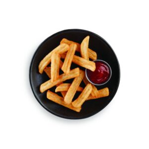Ridge Cut French Fries | Styled