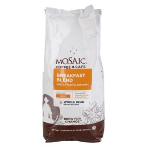 Breakfast Blend Whole Bean Coffee | Packaged