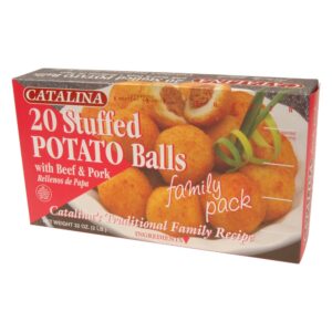 Stuffed Potato Balls | Packaged