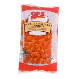 Crinkle Cut Carrots | Packaged