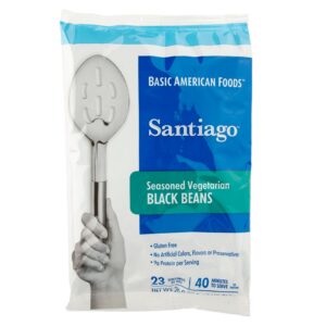 Dehydrated Seasoned Black Beans | Packaged