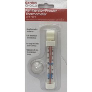Refrigerator Freezer Thermometer | Packaged