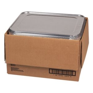 Half-Size Foil Pan Lid | Packaged