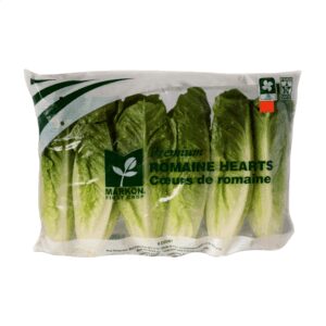 Romaine Lettuce Hearts | Packaged