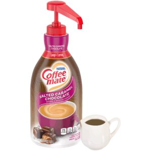 Salted Caramel Chocolate Non-Dairy Liquid Creamer | Styled
