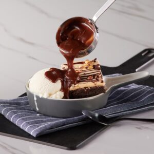 Chocolate Peanut Butter Brownie | Styled