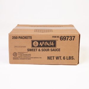 Sweet & Sour Sauce Packets | Corrugated Box