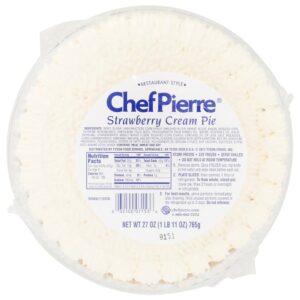 Chef Pierre Strawberry Cream Pie | Packaged